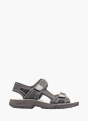 Rieker Herren Trekkingsandalen Schwarz 136964 1