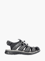 Rieker Herren Trekkingsandalen Schwarz 136969 1