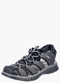 Rieker Herren Trekkingsandalen Schwarz 136969 2