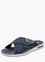 Rieker Herren Pantoletten Blau 136976 2