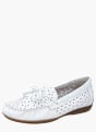 Rieker Damen Loafer Weiß 137038 2