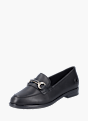 Rieker Damen Loafer Schwarz 137102 3