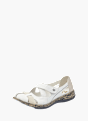 Rieker Damen Slipper Weiß 137105 2