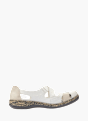 Rieker Damen Slipper Weiß 137105 3
