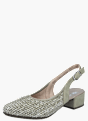 Rieker Damen Slingpumps Grün 131025 2