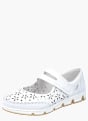 Rieker Damen Ballerinas Weiß 137140 2