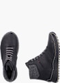 Rieker Damen Schnürstiefel Schwarz 143603 4