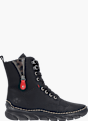 Rieker Damen Schnürstiefel Schwarz 143618 1