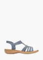 Rieker Damen Riemchensandalen Blau 137218 1
