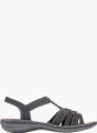 Rieker Damen Riemchensandalen Schwarz 143638 2