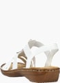 Rieker Damen Riemchensandalen Weiß 143640 3