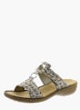 Rieker Damen Pantoletten Multicolor 137211 2