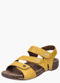 Rieker Damen Riemchensandalen Gelb 137240 2