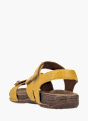 Rieker Damen Riemchensandalen Gelb 137240 3