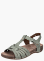 Rieker Damen Riemchensandalen Grün 131154 2