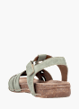 Rieker Damen Riemchensandalen Grün 131154 3