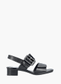 Rieker Damen Riemchensandaletten Schwarz 137253 1