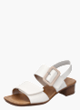 Rieker Damen Riemchensandaletten Beige 137254 1