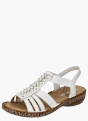 Rieker Damen Riemchensandalen Beige 131177 2