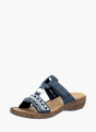 Rieker Damen Pantoletten Blau 137262 2