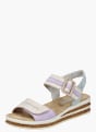 Rieker Damen Keilsandaletten Multicolor 137269 2