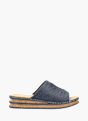 Rieker Damen Pantoletten Blau 137270 1