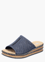 Rieker Damen Pantoletten Blau 137270 2