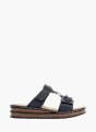 Rieker Damen Pantoletten Blau 137274 1