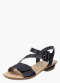 Rieker Damen Riemchensandalen Schwarz 137287 1