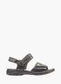 Rieker Damen Riemchensandalen Schwarz 137306 1