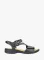 Rieker Damen Riemchensandalen Schwarz 137307 1