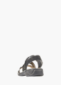 Rieker Damen Riemchensandalen Schwarz 137308 3