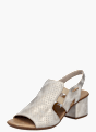 Rieker Damen Riemchensandaletten Beige 137314 2