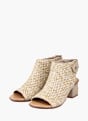 Rieker Damen Sandaletten Beige 137316 4