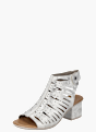 Rieker Damen Sandaletten Silber 137317 2