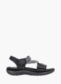 Rieker Damen Trekkingsandalen Schwarz 137322 1