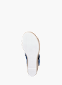 Rieker Damen Keilsandaletten Blau 137363 4