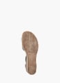 Rieker Damen Keilsandaletten Schwarz 137364 4