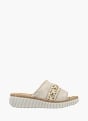 Rieker Damen Pantoletten Beige 137382 1