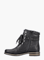 Rieker Damen Schnürstiefel Schwarz 143659 3