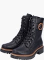 Rieker Damen Schnürstiefel Schwarz 143677 2