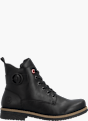 Rieker Damen Schnürstiefel Schwarz 143692 1
