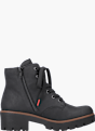 Rieker Damen Biker Boots Schwarz 143749 3