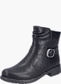 Rieker Damen Biker Boots Schwarz 143759 3