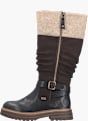 Rieker Damen Hochschaftstiefel Schwarz 143771 2