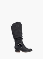 Rieker Damen Hochschaftstiefel Schwarz 137487 1