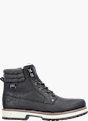 Rieker Herren Schnürstiefel Schwarz 135954 1