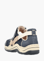 Rieker Damen Slipper Blau 136050 3