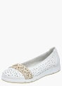 Rieker Damen Ballerinas Weiß 136055 2