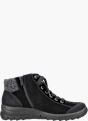 Rieker Damen Schnürstiefel Schwarz 141767 3